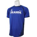 GRANDE クロスカット ベーシックプラクティスシャツ ブルー/ネイビー