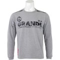 グランデ.エフ.ピー.カモ.プロトタイプ.ロングスリーブTシャツ グレーｘブラック
