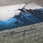 他の写真1: GRANDE.F.P　“Monopolio” フォトプリント.半袖Vネックシャツ　ヘザーグレー