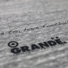 他の写真2: GRANDE.F.P　“Monopolio” フォトプリント.半袖Vネックシャツ　ヘザーグレー
