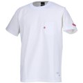 gfp.EMBROID POCKET S/S-T WHITE