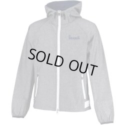 画像1: CHAMBRAY HOODED JK GRAY/NAVY