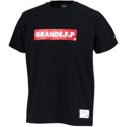 画像1: GRANDE.F.P PRINT S/S-T ブラックｘホワイト