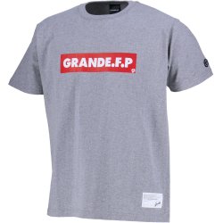 画像1: GRANDE.F.P PRINT S/S-T GRAY/BLACK