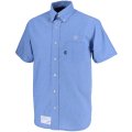 CHAMBRAY B.D.SHIRTS S/S LT.BLUE