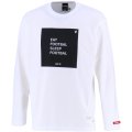 BOX PRINT L/S-T WHITE