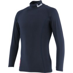 画像1: 【ジュニアサイズ対応】GRANDE.F.P　ベーシックインナーハイネック.ロングスリーブシャツ 　ネイビー