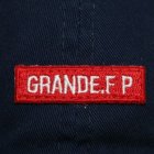 他の写真2: GRANDE.F.P.ロゴ.刺繍.ウォッシュド.ツイル.B.B.キャップ　ネイビー