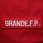 他の写真2: GRANDE.F.P.ロゴ.刺繍.ウォッシュド.ツイル.B.B.キャップ　レッド