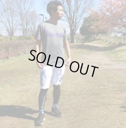 画像3: 【キッズ＆ジュニアサイズ】GRANDE タータンチェック柄 ジュニアドライメッシュTシャツ　グレー/ネイビー