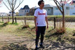 画像3: GRANDE MONOGRAM PROTO TYPE DRY MESH T-SHIRTS WHITE/RED