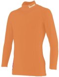【ジュニアサイズ対応】GRANDE.F.P　ベーシックインナーハイネック.ロングスリーブシャツ 　オレンジ
