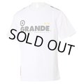 GRANDE PROTO TYPE DRY MESH KIDS T-SHIRTS ホワイト×ブラック
