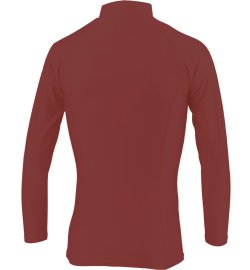 画像2: GRANDE.F.P　ベーシックインナーハイネック.ロングスリーブシャツ 　エンジ