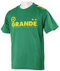 GRANDE PROTO TYPE DRY MESH KIDS T-SHIRTS グリーン×イエロー