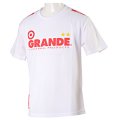 GRANDE PROTO TYPE DRY MESH KIDS T-SHIRTS ホワイト×レッド