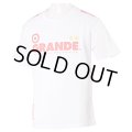 GRANDE PROTO TYPE DRY MESH KIDS T-SHIRTS ホワイト×レッド