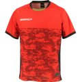 【BIGサイズ対応アイテム】2-TONE DISITAL CAMO PRACTIS　SHIRTSレッドｘブラック