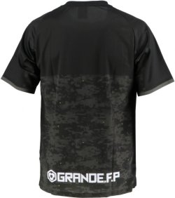 画像2: 【BIGサイズ対応アイテム】2-TONE DISITAL CAMO PRACTIS　SHIRTS ブラックｘグレー