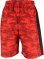 画像2: 【BIGサイズ対応アイテム】2-TONE DISITAL CAMO GAME PANTS レッドｘブラック (2)