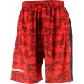 【BIGサイズ対応アイテム】2-TONE DISITAL CAMO GAME PANTS レッドｘブラック