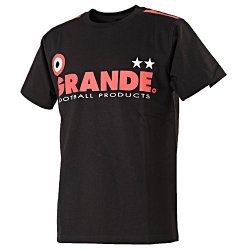 画像1: グランデ.エフ.ピー プロトタイプ半袖Tシャツ 　ブラック/レッド