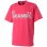 画像1: GRANDE COLORFUL DOT PROTO TYPE DRY MESH T-SHIRTS PINK/GRAY (1)