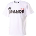 GRANDE COLORFUL DOT PROTO TYPE DRY MESH T-SHIRTS WHITE/BLACK