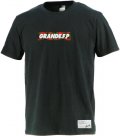 GRANDE.F.P.ハイビスカス.ラバーTシャツ　ブラックｘレッド