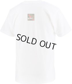 画像2: GRANDE.F.P.ハイビスカス.ラバーTシャツ　ホワイトｘレッド