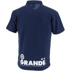 画像2: GRANDE.F.P　ベーシック．ムーブメント.ポロシャツ　ネイビーｘホワイト