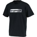 【BIGサイズ対応】GRANDE.F.P.ハイパーメタリックロゴ.ドライメッシュＴシャツ　ブラック