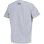 画像2: GRANDE.F.P.パネルロゴプリント.ヘビーウエイト.ポケット付.半袖Tシャツ　ヘザーグレーｘブラック (2)