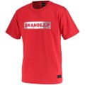 【BIGサイズ対応】GRANDE.F.P.ハイパーメタリックロゴ.ドライメッシュＴシャツ　レッド