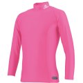  【ジュニアサイズ】GRANDE.F.P　ベーシックインナーハイネック.パワーシャツ  ピンク