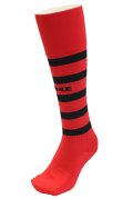 GRANDE.F.P BORDER FOOTBALL SOCKS レッドｘブラック