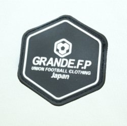 画像4: GRANDE.F.P BASICヘキサゴンスウェットプルパーカー ホワイトxブラック