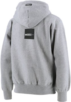 画像3: GRANDE.F.P BASICヘキサゴンスウェットプルパーカー グレーxブラック