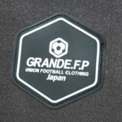 画像4: GRANDE.F.P BASICヘキサゴンスウェットクルー.トレーナー ブラックxホワイト