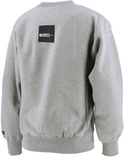 画像3: GRANDE.F.P BASICヘキサゴンスウェットクルー.トレーナー グレーxブラック