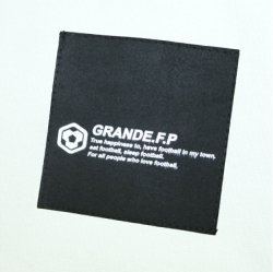 画像5: GRANDE.F.P BASICヘキサゴンスウェットクルー.トレーナー ホワイトxブラック