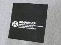 画像5: GRANDE.F.P BASICヘキサゴンスウェットクルー.トレーナー グレーxブラック