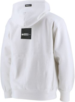 画像3: GRANDE.F.P BASICヘキサゴンスウェットプルパーカー ホワイトxブラック