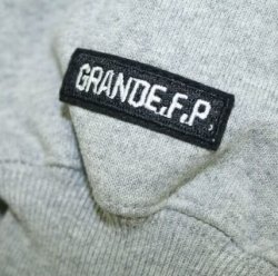 画像6: GRANDE.F.P BASICヘキサゴンスウェットクルー.トレーナー グレーxブラック