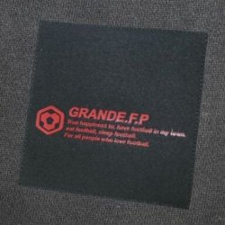 画像4: GRANDE.F.P　BASICヘキサゴン..ロングスリーブTシャツ　ブラックｘレッド