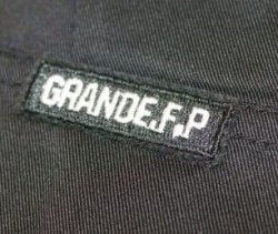 画像5: GRANDE.F.P.ヘキサゴン.ワークシャツ ブラック