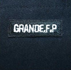 画像5: GRANDE.F.P　BASICヘキサゴン..ロングスリーブTシャツ　ブラックｘレッド