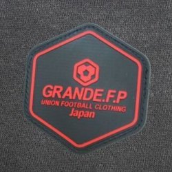 画像3: GRANDE.F.P　BASICヘキサゴン..ロングスリーブTシャツ　ブラックｘレッド