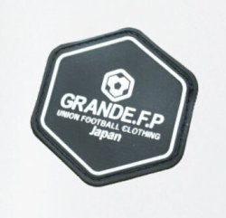 画像5: 【BIGサイズ対応商品】GRANDE.F.P..ハイパーロゴ.ヘキサゴン.プラクティスパンツ　ホワイトｘブラック