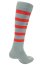 画像3: GRANDE.F.P BORDER FOOTBALL SOCKS グレーｘレッド (3)